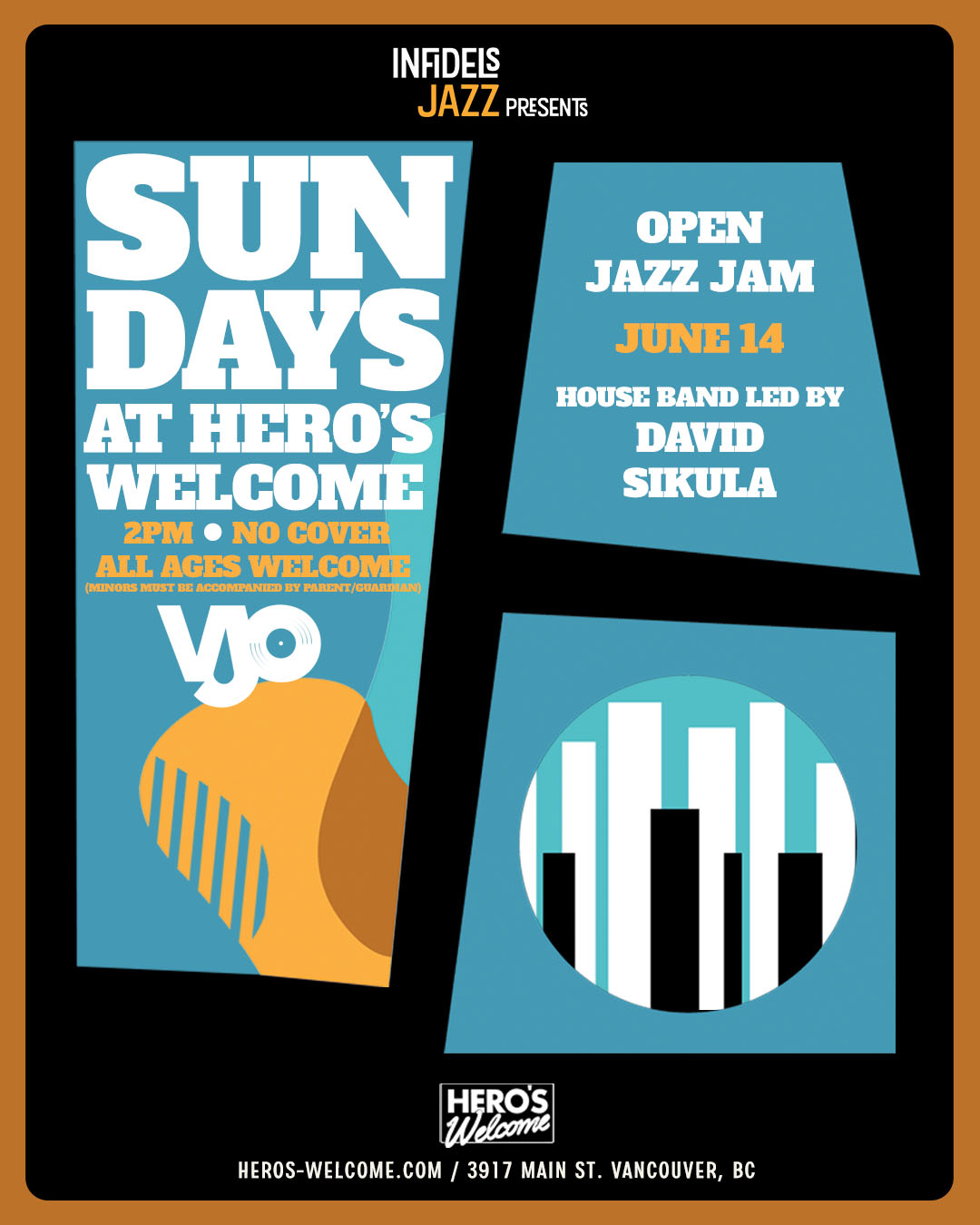 Jazz jam with host David Sikula